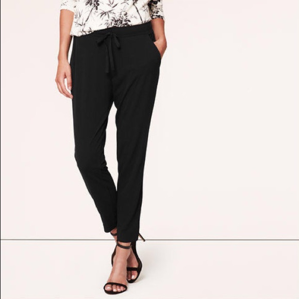 💕HP💕 Loft Drawstring Pant